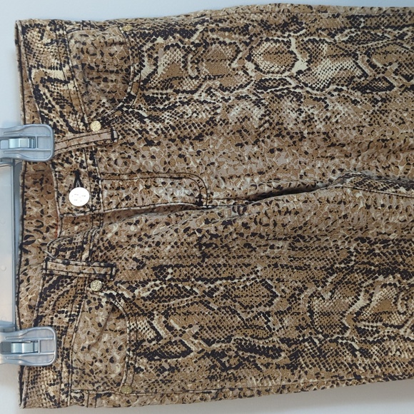 Tory Burch snake skin skinny jeans - Picture 2 of 6